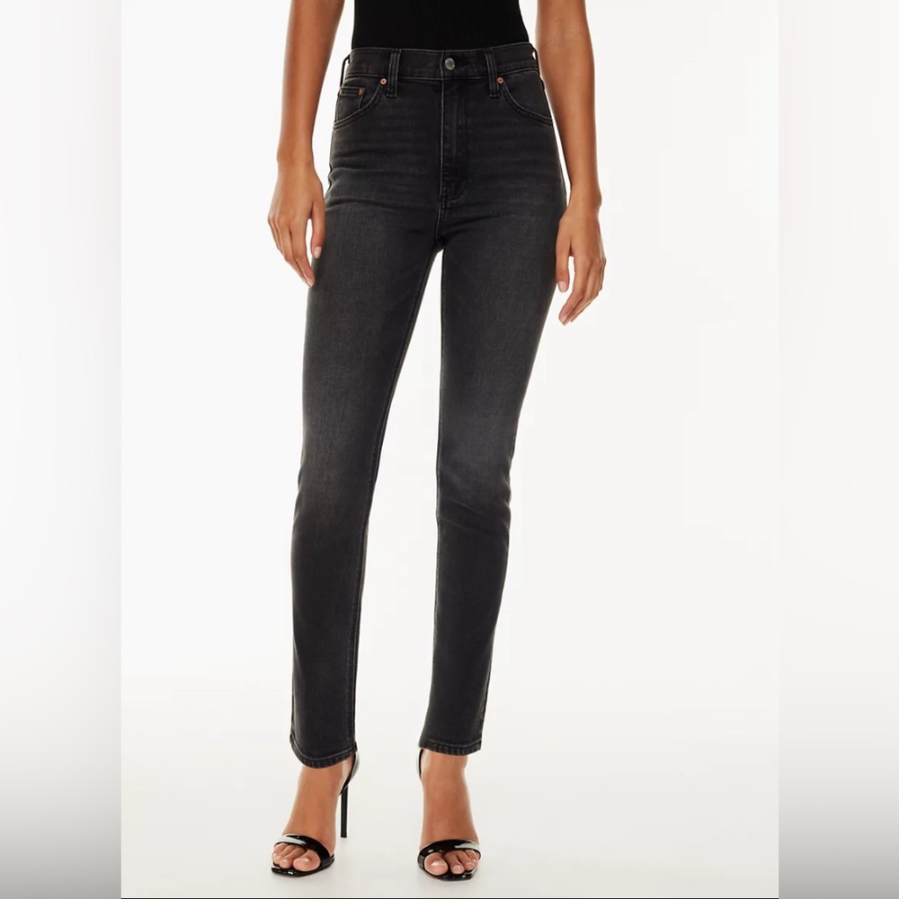 NWOT Denim Forum The '80s Bardot Hi-Rise Slim Jean